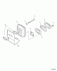 Echo WP-1000 - Water Pump (Type 1) Ersatzteile Exhaust