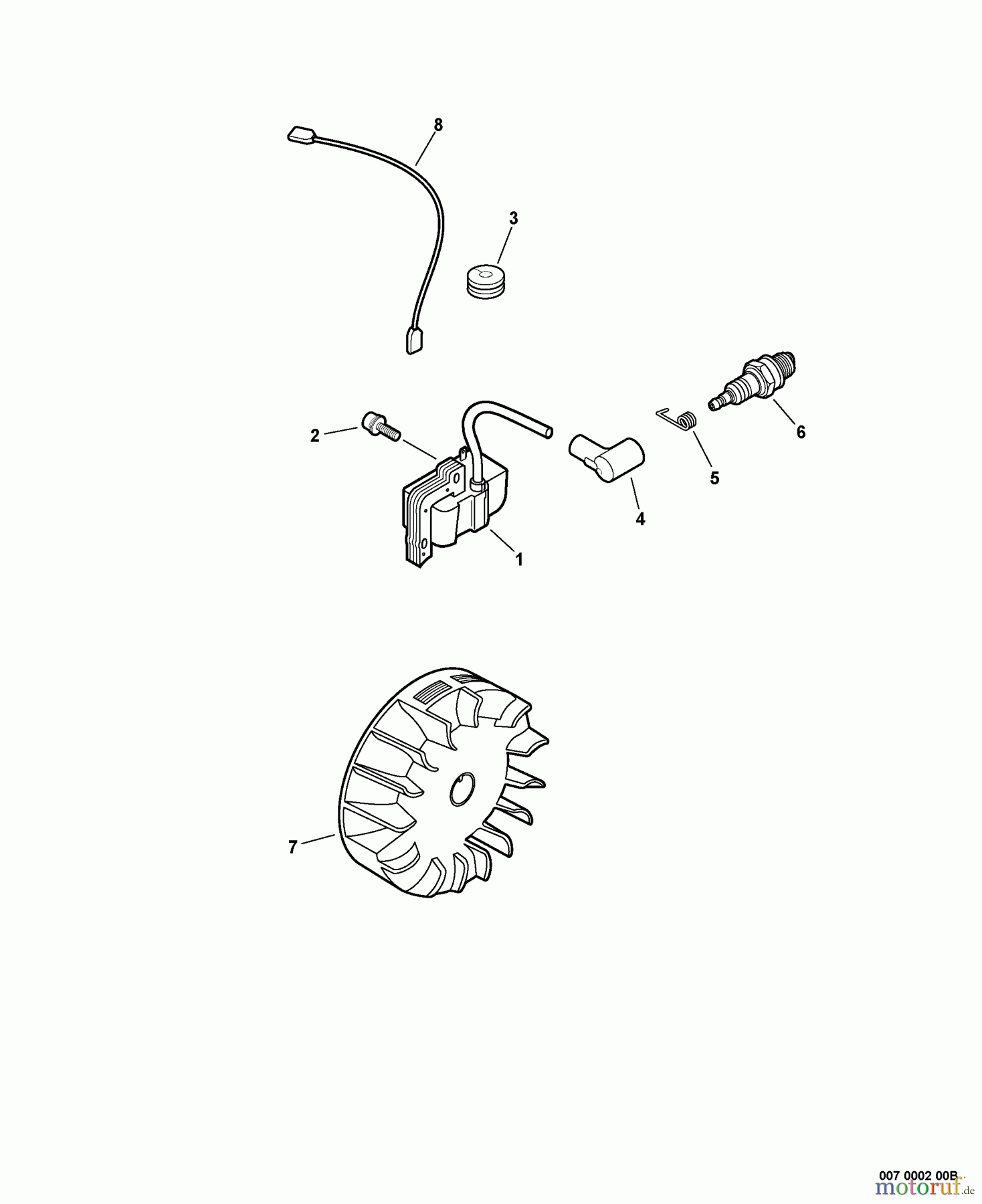 Echo Wasserpumpen WP-1000 - Echo Water Pump (Type 1) Ignition