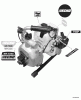 Echo WP-1000 - Water Pump (Type 1) Ersatzteile Labels