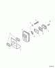 Echo WP-1000 - Water Pump, S/N: 501001-599999 (Canada: 01001-99999) (Type 1E) Ersatzteile Exhaust  S/N: 501001-503211, CANADA: 01001 - 12477