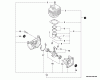 Echo WP-1000 - Water Pump (Type 1) Ersatzteile Engine, Short Block -- SB1026  S/N: 001001 - 001405