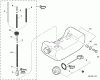 Echo WP-1000 - Water Pump, S/N: W15103001001 - W15103999999 (Type 1E) Ersatzteile Fuel System  S/N: W15103008720 - W15103999999
