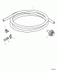 Echo WP-1000 - Water Pump (Type 1) Ersatzteile Suction Hose