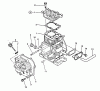 Echo WP-1500 - Water Pump, S/N: 00000 - 02431 Ersatzteile Breather, Cylinder Body