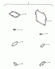 Echo WP-1500 - Water Pump, S/N: 00000 - 02431 Ersatzteile Gasket Kit