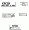 Echo WP-1500 - Water Pump, S/N: 00000 - 02431 Ersatzteile LABEL