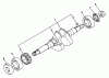 Echo WP-2000 - Water Pump, S/N: A1010 - A9999 Ersatzteile Crankshaft, Main Bearing