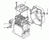 Echo WP-2000 - Water Pump, S/N: A1010 - A9999 Ersatzteile Fan Housing