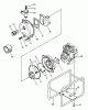 Echo WP-2000 - Water Pump, S/N: A1010 - A9999 Ersatzteile PUMP, FRAME