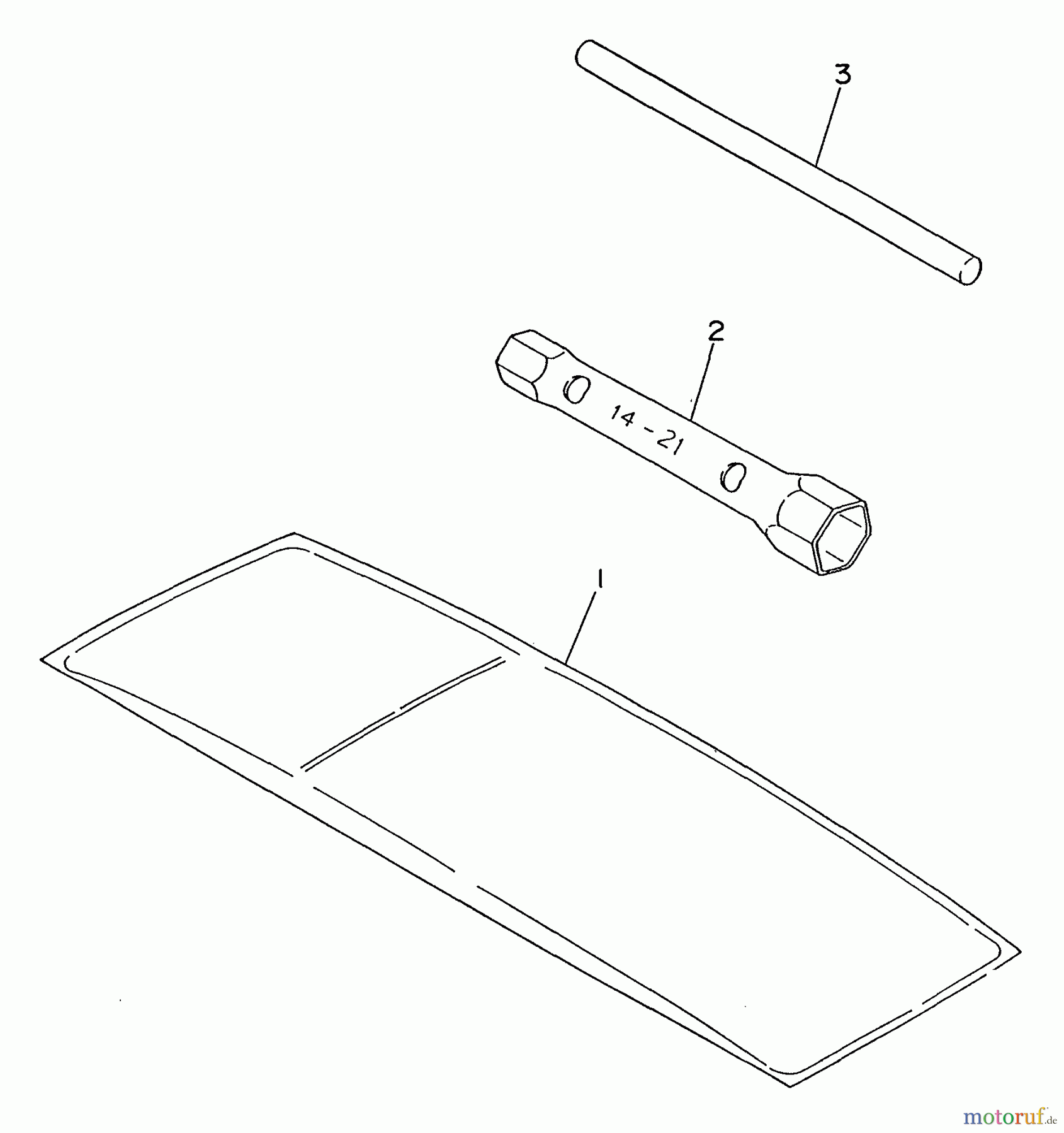 Echo Wasserpumpen WP-2001 - Echo Water Pump, S/N: 2612575 - 9999999 Tools