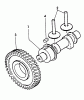 Echo WP-3000 - Water Pump, S/N: F7299 - F9999 Ersatzteile Camshaft
