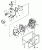 Echo WP-3000 - Water Pump, S/N: F7299 - F9999 Ersatzteile Pump, Frame
