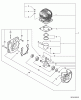 Echo PB-410 - Back Pack Blower, S/N: P07911001001 - P07911999999 Ersatzteile Engine, Short Block -- SB1084