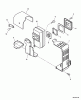 Echo PB-410 - Back Pack Blower, S/N: P07911001001 - P07911999999 Ersatzteile Exhaust