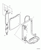 Echo PB-410 - Back Pack Blower, S/N: 09001001 - 09999999 Ersatzteile Backpack Frame, Shoulder Harness