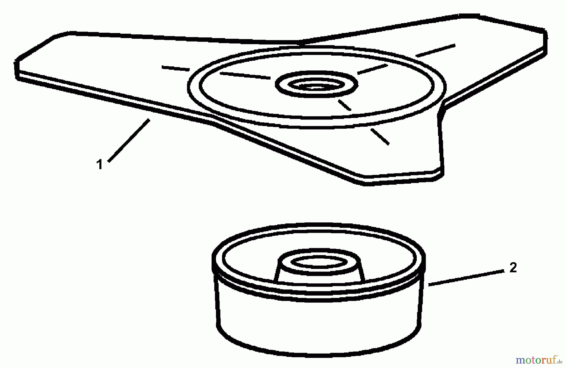  Echo Trimmer Zubehör 99944200035 - Echo Tri-Cut Blade with Glide Cup - 20mm Arbor Tri-Cut Blade With Glide Cup - 20mm Arbor