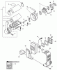Echo PB-410 - Back Pack Blower, S/N: 09001001 - 09999999 Ersatzteile Intake, Exhaust