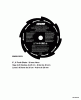 Echo SRM-225U - String Trimmer/Brush Cutter, S/N:S79111001001 - S7911199999 Ersatzteile 8 Tooth Blade - 20mm Arbor -- 8"