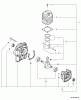 Echo PB-403H - Back Pack Blower, S/N: 03001001 - 03999999 Ersatzteile Engine, Short Block -- SB1057