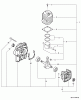 Echo PB-403H - Back Pack Blower, S/N: 09001001 - 09999999 Ersatzteile Engine, Short Block -- SB1077