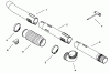 Echo PB-500 - Back Pack Blower, S/N: P02837002001 - P02837999999 Ersatzteile Pipe