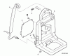 Echo PB-500H - Back Pack Blower, S/N: P02112001001 - P02112999999 Ersatzteile Backpack Frame, Harness