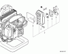 Echo PB-500T - Back Pack Blower, S/N: P32911001001 - P32911999999 Ersatzteile Exhaust