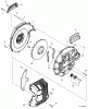 Echo PB-601 - Back Pack Blower Ersatzteile Fan Case, Blower Fan, Engine Cover