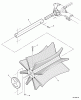 Echo 99944200552 - ProSweep Attachment Ersatzteile Brush Assembly