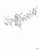 Echo PB-610 - Back Pack Blower, S/N: 10001001 - 10999999 Ersatzteile Exhaust