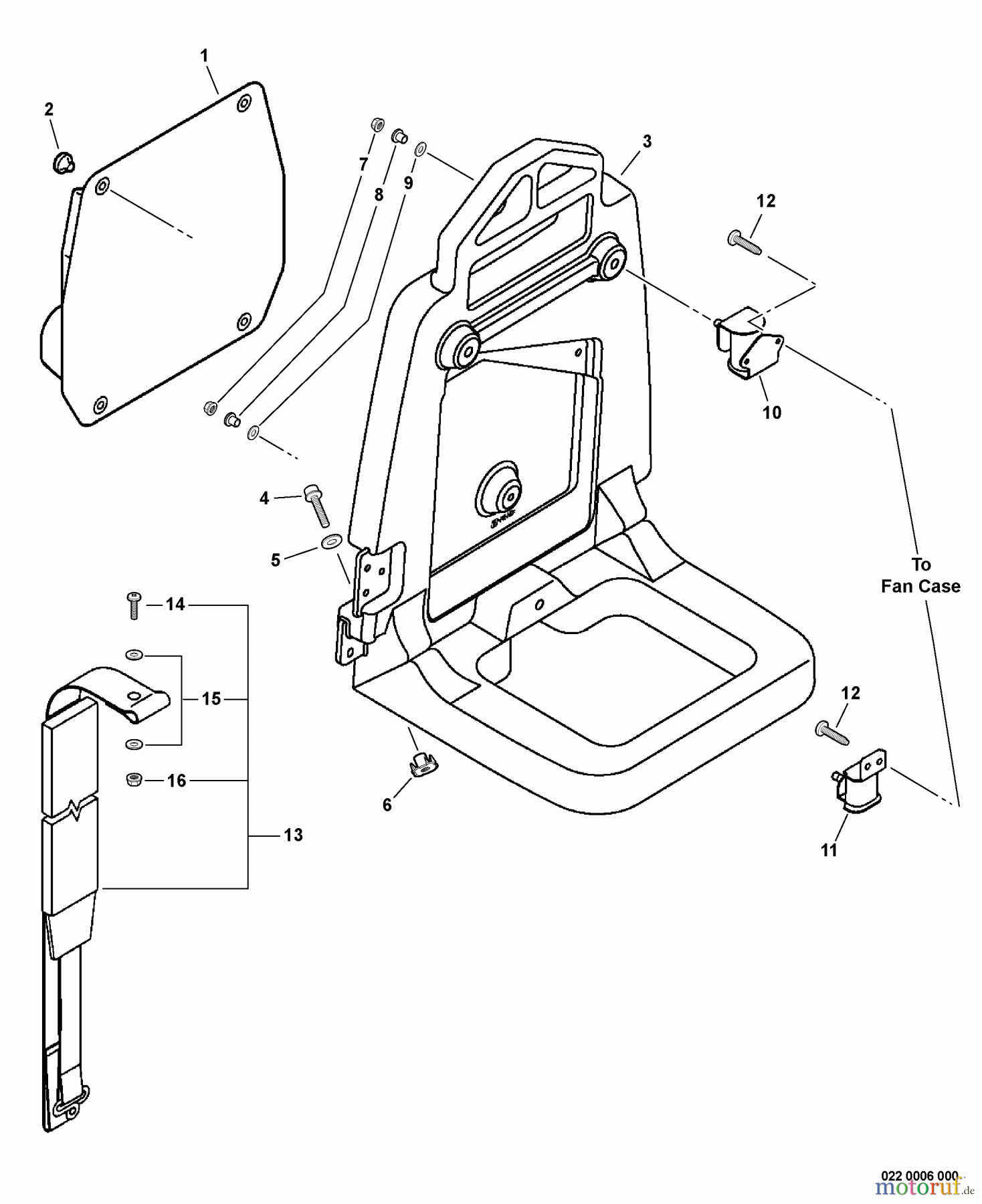 Echo Bläser / Sauger / Häcksler / Mulchgeräte	 PB-403H - Echo Back Pack Blower, S/N: 03001001 - 03999999 Backpack Frame, Harness