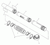 Echo PB-611 - Back Pack Blower, S/N: 02001001 - 02999999 Ersatzteile Blower Tubes