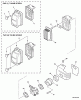 Echo PB-403H - Back Pack Blower, S/N: 03001001 - 03999999 Ersatzteile Intake, Cylinder Cover