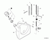 Echo PB-620 - Back Pack Blower, S/N: 10001001 - 10999999 Ersatzteile Fuel System