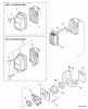 Echo PB-620 - Back Pack Blower, S/N: 10001001 - 10999999 Ersatzteile Intake