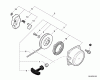 Echo PB-403H - Back Pack Blower, S/N: 03001001 - 03999999 Ersatzteile Starter