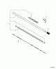 Echo 99944200560 - ProThatch Attachment Ersatzteile Main Pipe Assembly