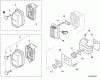 Echo PB-620 - Back Pack Blower, S/N: P08411001001 - P08411999999 Ersatzteile Intake