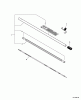 Echo 99944200475 - Edger Attachment Ersatzteile Main Pipe Assembly