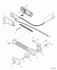 Echo PB-620H - Back Pack Blower, S/N: P04813001001 - P04813999999 Ersatzteile Hip Mount Throttle Control