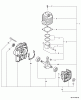 Echo PB-620 - Back Pack Blower, S/N: 10001001 - 10999999 Ersatzteile Engine, Short Block -- SB1078