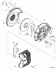 Echo PB-620H - Back Pack Blower, S/N: P04813001001 - P04813999999 Ersatzteile Fan Case, Blower Fan, Engine Cover