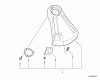 Echo SRM-280 - String Trimmer, S/N:S81513001001 - S81513999999 Ersatzteile Debris Shield - Plastic