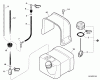 Echo PB-650 - Back Pack Blower, S/N: 04001001 - 04999999 Ersatzteile Fuel System