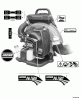 Echo PB-750T - Back Pack Blower, S/N: 07001001 - 07999999 Ersatzteile Labels
