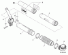 Echo PB-650 - Back Pack Blower, S/N: 04001001 - 04999999 Ersatzteile Blower Tubes
