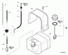 Echo PB-755SH - Back Pack Blower, S/N: P04311001001 - P04311999999 Ersatzteile Fuel System  S/N: P04311001001 - P04311005993