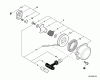 Echo PB-755H - Back Pack Blower, S/N: 06001001 - 06999999 Ersatzteile Starter