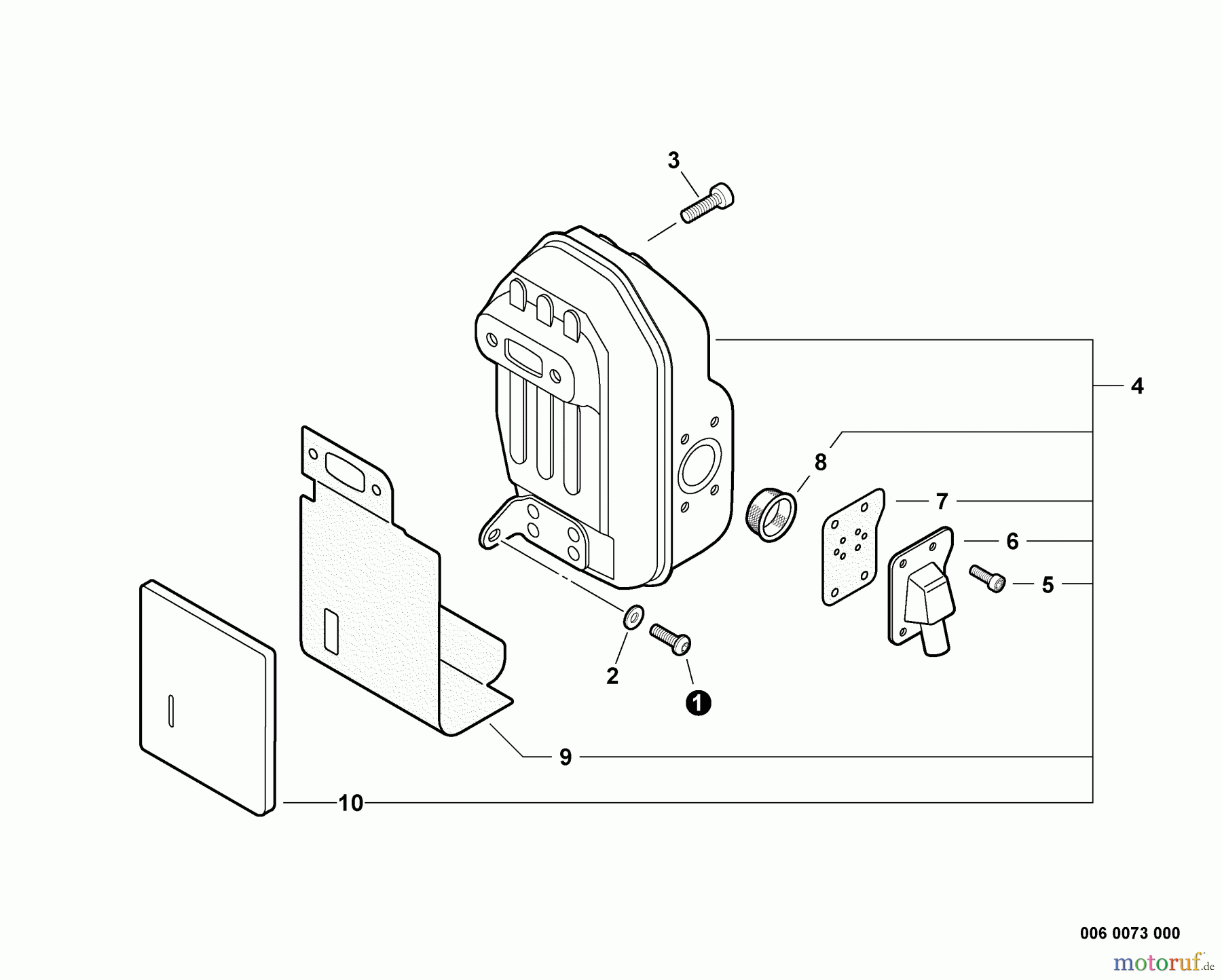 Echo Bläser / Sauger / Häcksler / Mulchgeräte PB-760LNH - Echo Back Pack Blower, Exhaust