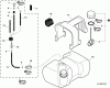Echo PB-760LNT - Back Pack Blower, Ersatzteile Fuel System